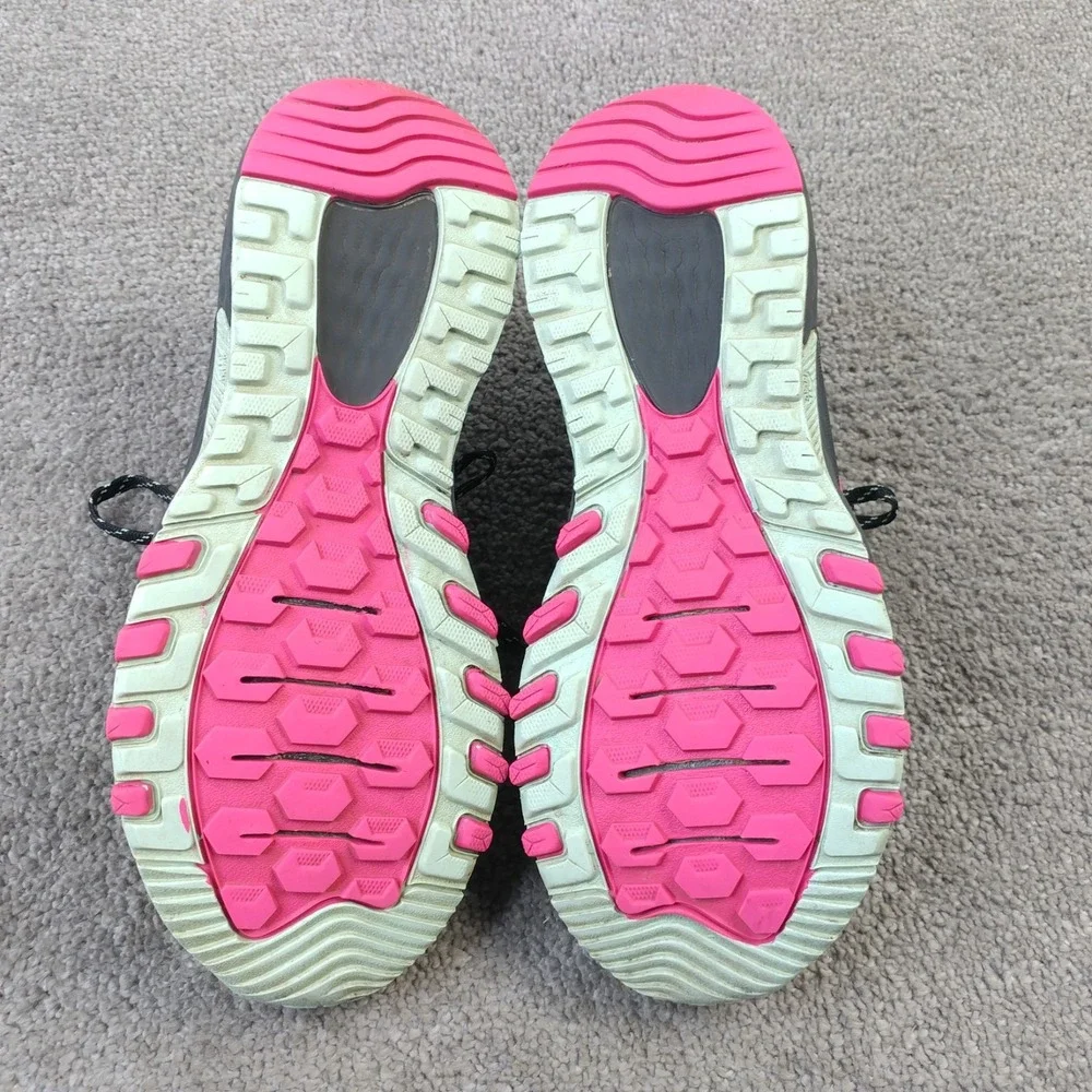 New Balance 410 V7 Womens 10 D Trail Running Hiking Shoes Black Pink WT410BP7
